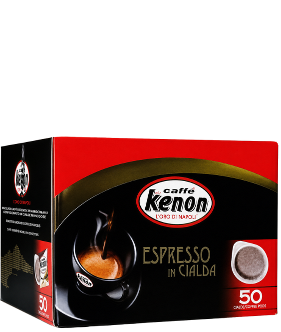 Verpackung der Kenon Espresso 50 ESE Pads