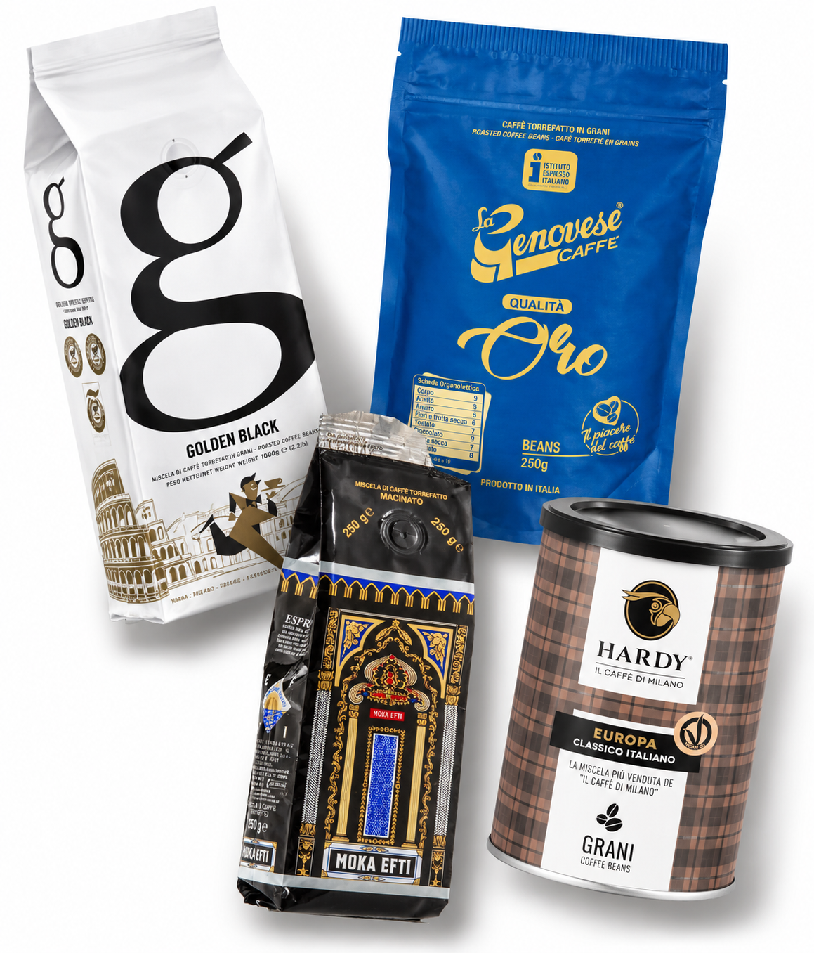 Espresso Probierset säurearm – Norditalien