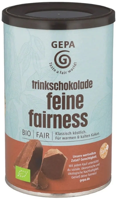 GEPA exquisite BIO Drinking Chocolate can