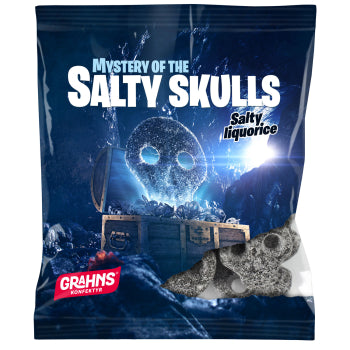 Grahn's Salty Skulls Licorice