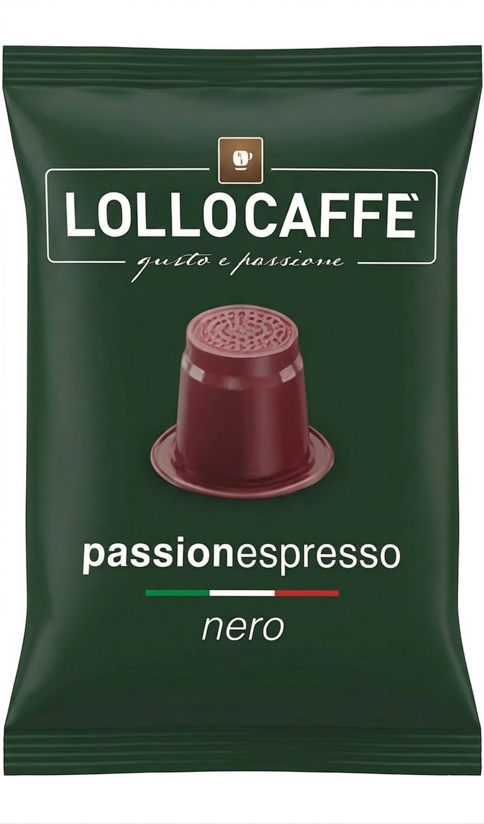 Lollo Espresso Nero Nespresso®*-kompatible Kapseln