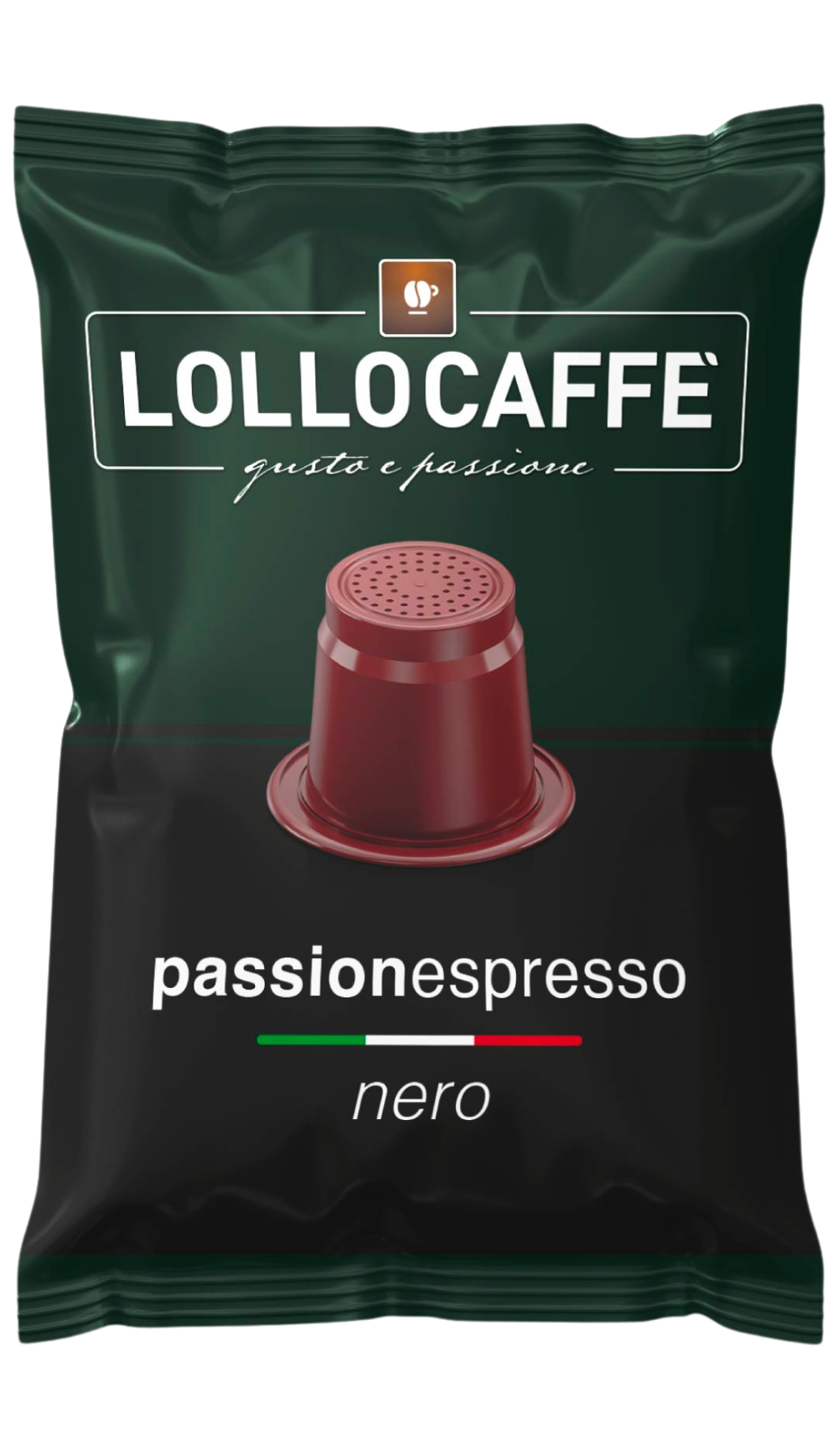 Lollo Caffè NERO Nespresso®* compatible capsules