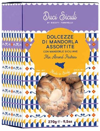 Tumminello almond biscuits in 3 varieties