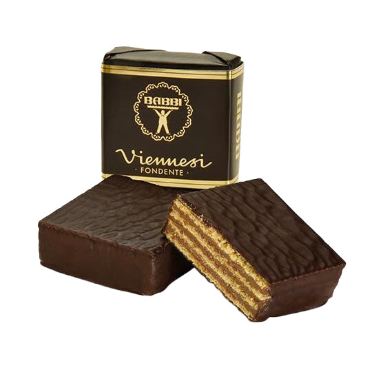 Viennesi Fondente Wafers - Babbi