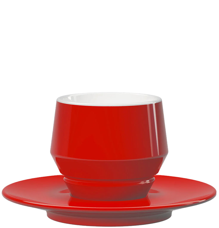 Cappuccino cup red "Maniko" - Club House
