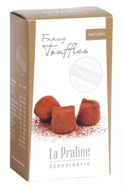 La Praline Trueffel Naturell Schokolade 100g