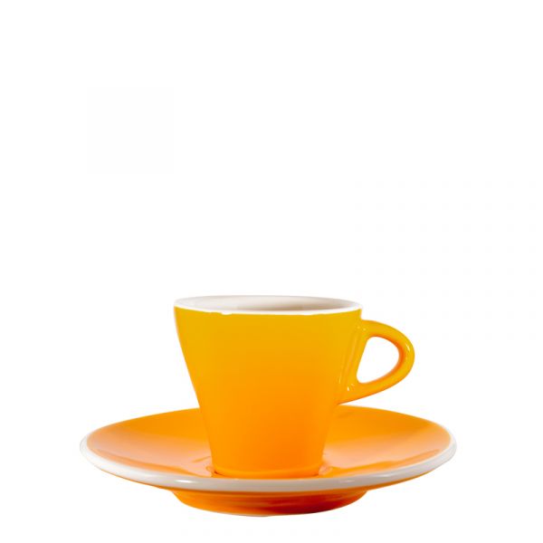 Espresso cup coloured - curcuma
