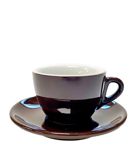 Brown cappuccino cup - Club House