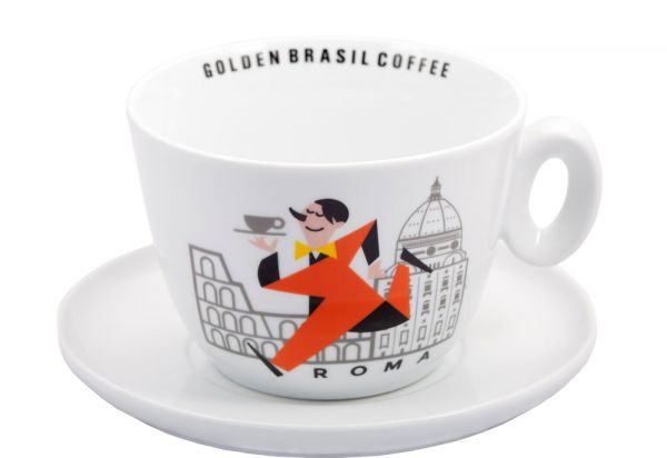 Cappuccino Cups - Golden Brasil