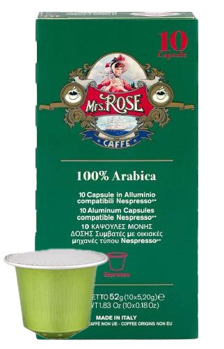 Mrs. Rose capsules - Nespresso® compatible