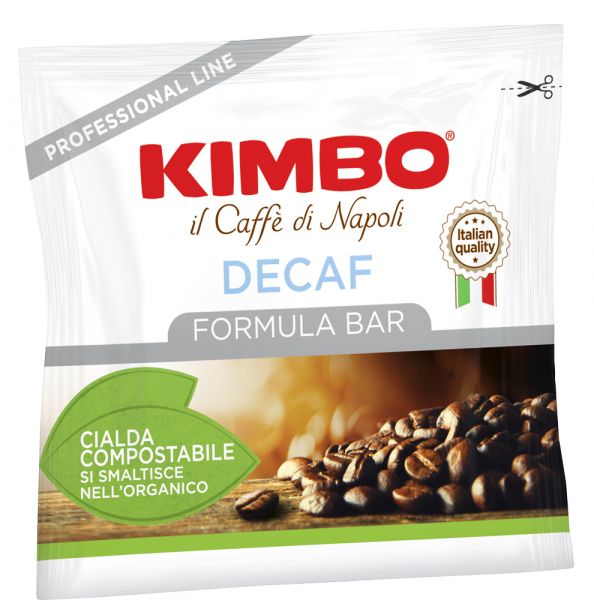Kimbo ESE Pods without caffeine