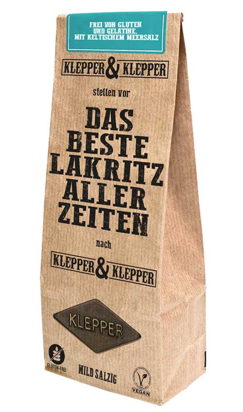 Klepper & Klepper Licorice 200g | Lightly Salted