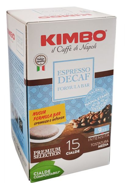 ESE Coffee Pods Decaffeinated Kimbo