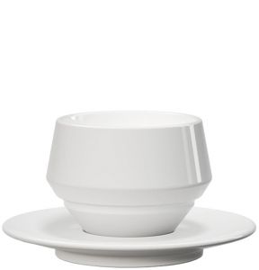 Milk coffee cup white "Maniko" - Club House Milk coffee cup white "Maniko" - Club House