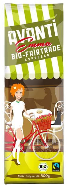 Avanti Emma Bio Fairtrade Espresso 500g