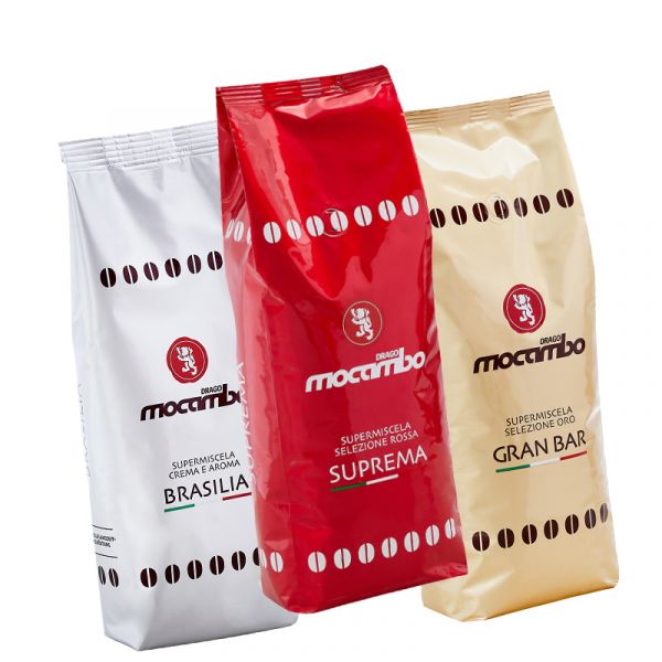 Mocambo coffee Espresso -3 varieties in set