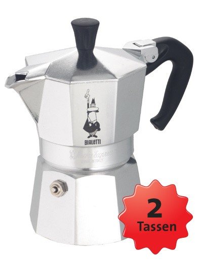 Moka pot express 2 cup outlet