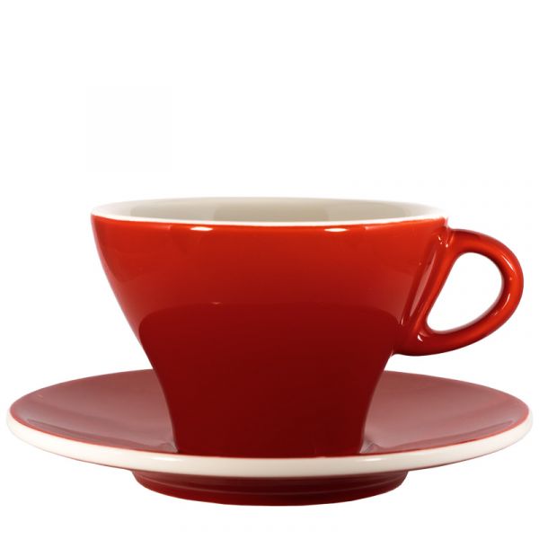 Colorful cup - Milk Coffee Cup - Red