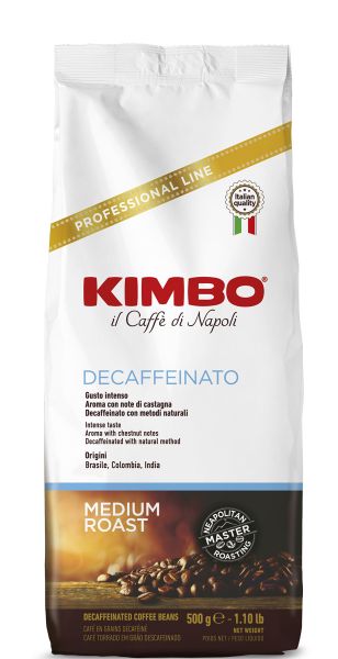 Kimbo Espresso Coffee decaffeinated