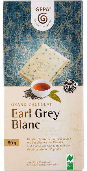 GEPA BIO Schokolade Earl Grey Blanc