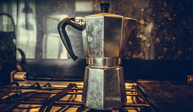 Moka pot » for a TRUE Italian espresso at home «