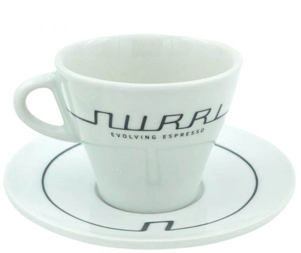 Nurri Cappuccino Tasse weiß