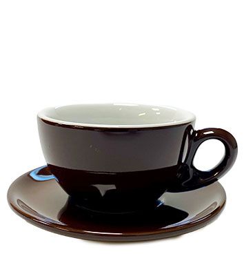 Brown milk coffee cup - thick-walled. - Club. House