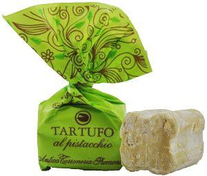 Truffle with pistachio - Antica Torroneria Piemontese