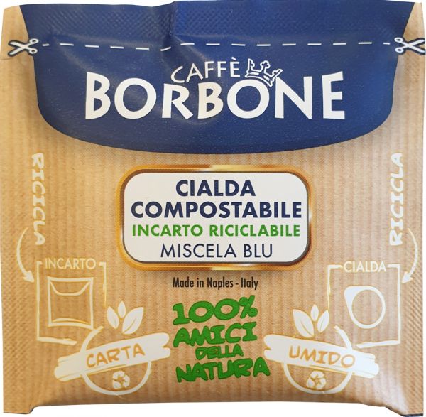 Caffè Borbone Cialda Compostabile, Miscela Blu - 450 Cialde