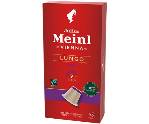 Julius Meinl Nespresso*-kompatible Kapseln Lungo Fairtrade