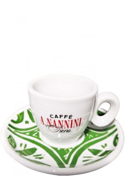 Nannini Espresso Tasse Gruen