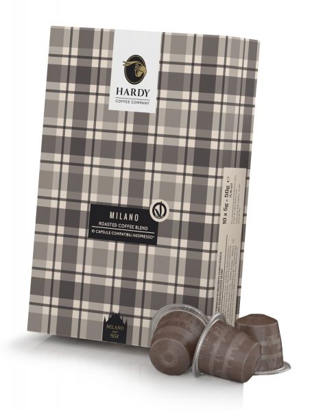 HARDY Milano Nespresso®* compatible capsules
