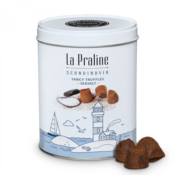 Box of sea salt praline truffles - La Praline