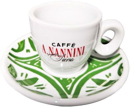 Nannini Kaffee Cappuccinotasse Gruen