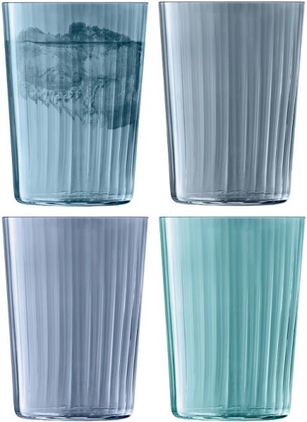 Set of 4 Sapphire glasses - LSA