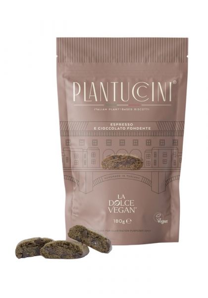 Plantuccini Cantucci Espresso Dark Chocolate Vegan