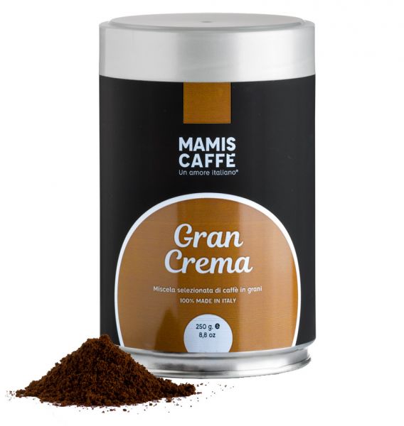 Mamis Caffe Gran Crema Espresso gemahlen 250g Dose