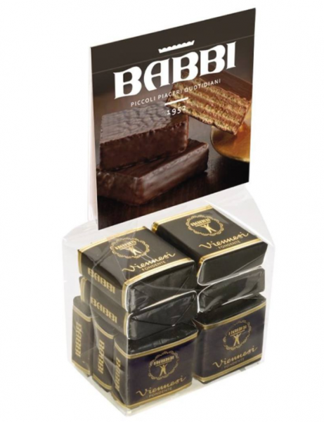 Dark chocolate (Viennesi) wafers - Babbi